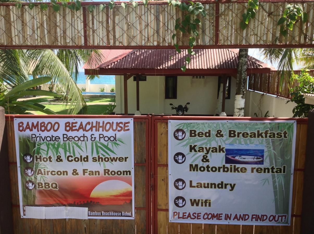 Bamboo Beachhouse Dormitory Garcia Hernandez Экстерьер фото